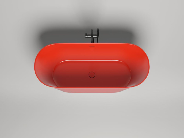 Ванна отдельностоящая Salini MONA 170x72, S-Stone, матовый белый 102922M