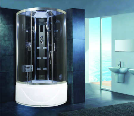 Душевая кабина Niagara Ultra NG-908-01 (90х90х220) высокий поддон(46см),стекло тонированное,4 места