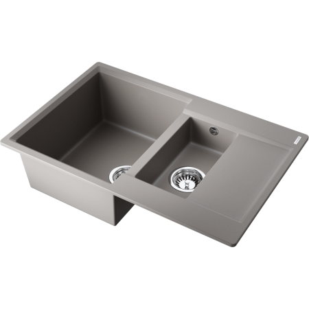 Кухонная мойка Omoikiri Daisen 78-2T-GR Tetogranit/leningrad grey 4993585