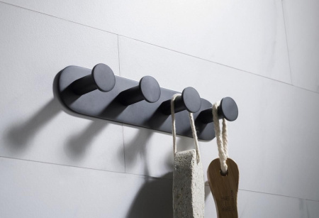 Планка с крючками TIMO Saona 13015/03, черный