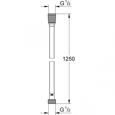 Душевой шланг Grohe Silverflex 28362000