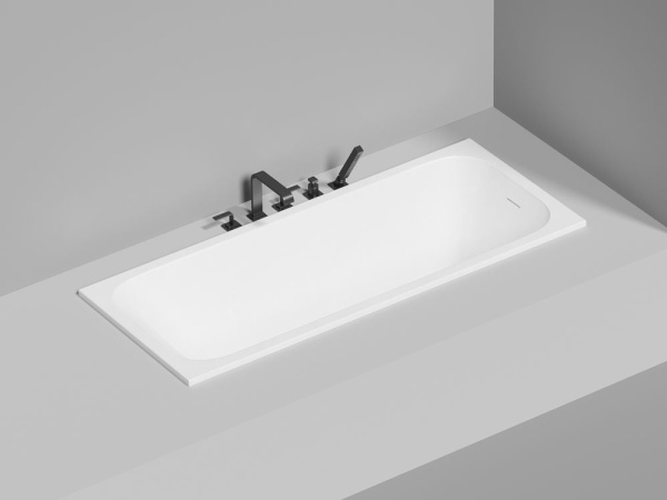 Ванна встраиваемая Salini ORLANDA KIT 170x70 покраска по RAL полностью, S-Stone, матовый 102121MF