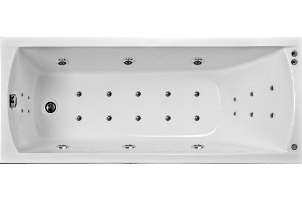 Ванна акриловая Vayer Milana Гл000025934, 190x80