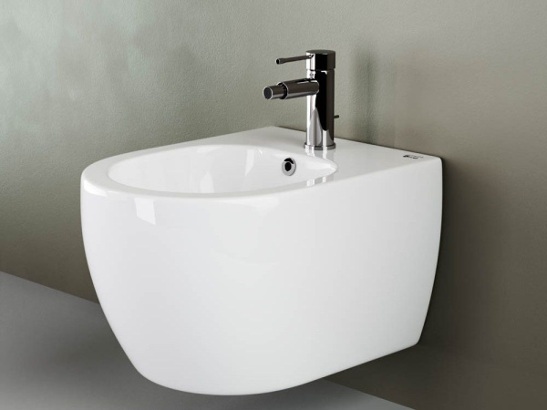 Подвесное биде Ceramicanova Play, белый, CN3002