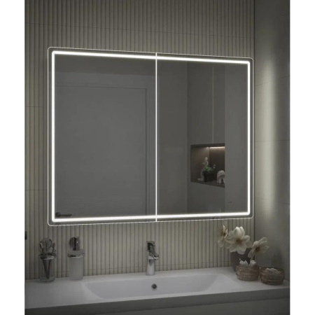 Зеркальный шкаф VIGO Geometry 119, 100 см