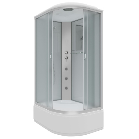 Душевая кабина Niagara Classic NG-2310-14LG (120х80х215) высокий поддон(40см),стекло матовое