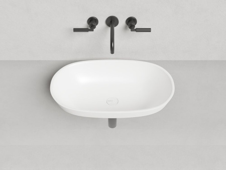 Раковина полувстраиваемая Salini MAREA 01, белый, 1802101G