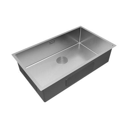 Мойка Paulmark NEXT 74 UNI PM217444-BS 440х740х200 мм, нержавеющая сталь, нержавеющая сталь