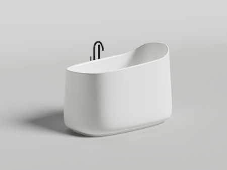 Ванна отдельностоящая Salini ORIENTE OFURO, S-Sense, глянцевый белый 1043101G