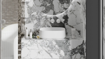 Раковина накладная Salini ORIENTE BOWL в цвете по RAL, 1109102GF