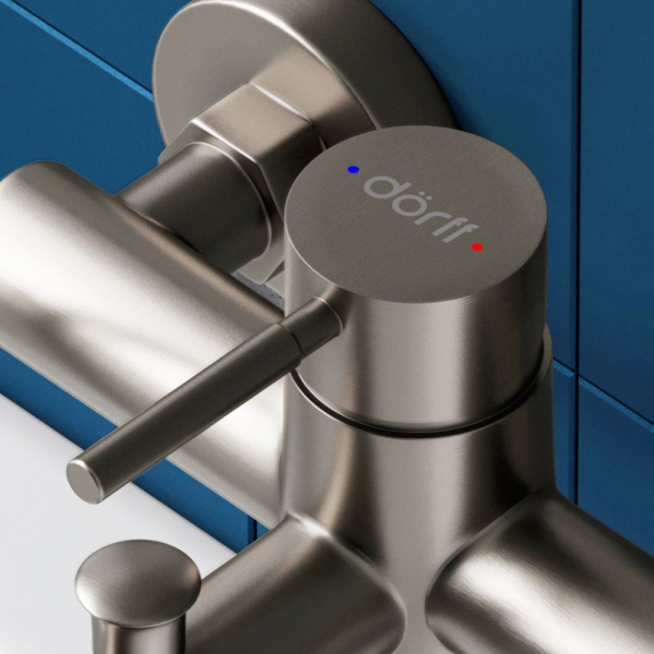 D3010000SS Logic new Смеситель для ванны и душа AM.PM из нержавеющей стали