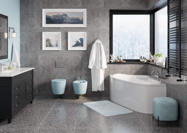 Акриловая ванна VAGNERPLAST SELENA 160x105 Left