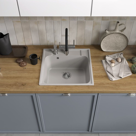 Кухонная мойка Reflection Etude RF0353GR, серый