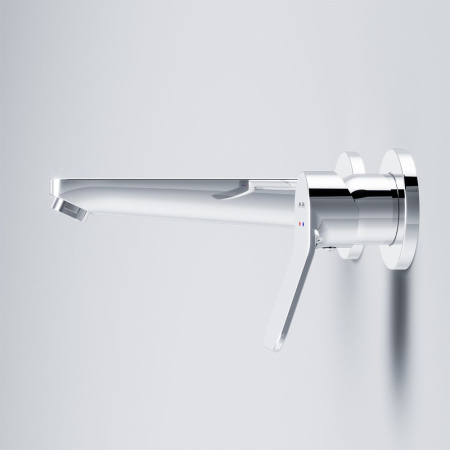 F85A72600 X-Joy Смеситель для умывальника AM.PM монтируемый в стену, хром