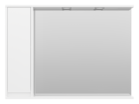 Зеркальный шкаф Misty Алиса 100 левый, Э-Али04100-01Л
