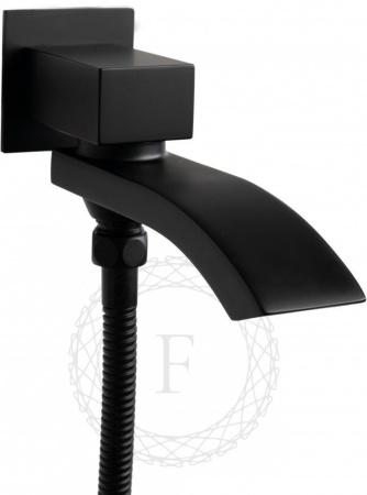Душевая система скрытого монтажа FILARETE Waterfall FL1010 (Черный матовый)