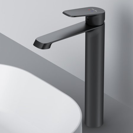 F8F92022 Func Смеситель для умывальника AM.PM высокий, черный