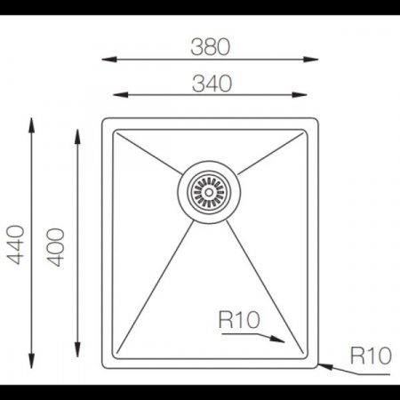 Кухонная мойка ZorG ZRE 3844