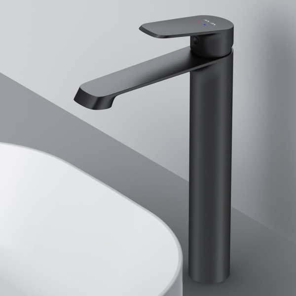 F8F92022 Func Смеситель для умывальника AM.PM высокий, черный