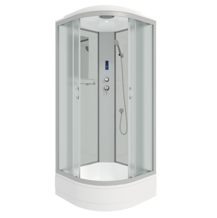 Душевая кабина Niagara Classic NG-3302-14P (100х100х215) средний поддон(26см),стекло матовое