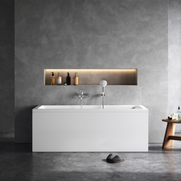 W93A-160-070W-A Gem, Ванна акриловая AM.PM 160x70 см