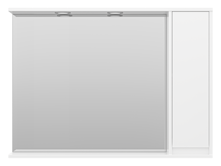 Зеркальный шкаф Misty Алиса 100 правый, Э-Али04100-01П