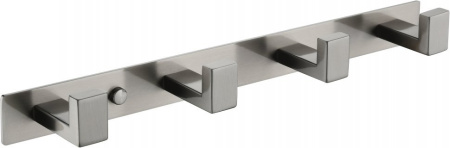 Полотенцедержатель на планке 4-й Grocenberg AC0014 (Никель)