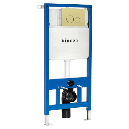 Инсталляция для подвесного унитаза Vincea VIS-601, 500х1112, цвет сине-белый