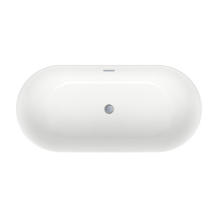 Акриловая ванна в наборе 4 в 1: отдельностоящая ванна, ножки, экран, слив-перелив Wellsee Chic Riviera 236803001