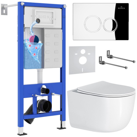 Комплект 6 в 1 Roxen StounFix Dual Fresh 964332 (состоит из: 710200, Santi 410260CH, 530160-01)