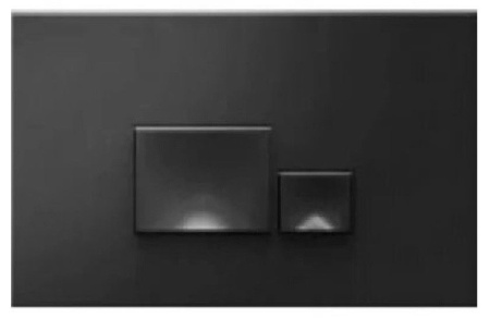 Клавиша смыва ISVEA Axis Piazza для унитаза  246*26*164  антрацит матовый 54MJ0110I