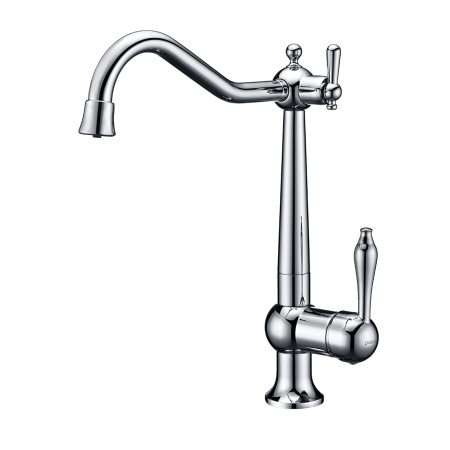 Смеситель для кухни Paulmark RETRO Re213226-CR, хром