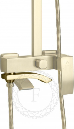 Душевая система FILARETE Waterfall FL2010 (Матовое золото)