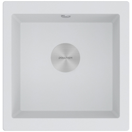 Мойка Paulmark GERA 50 PM104546-WH 460х450 ммх200 мм, IT-GRANIT, белый