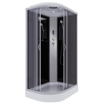 Душевая кабина Niagara Classic NG-3512-14RP (120х80х215) низкий поддон(13см),стекло тонированное,3 места