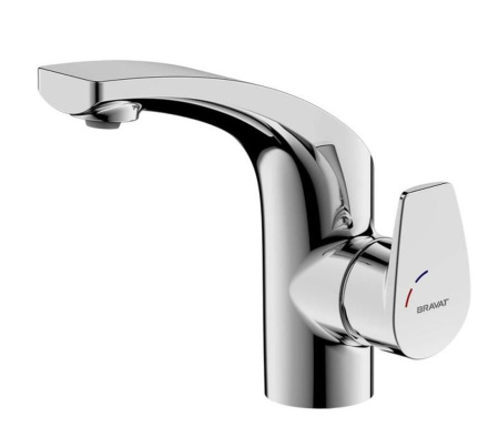 Смеситель для раковины Bravat Nizza F1353387CP-RUS, хром