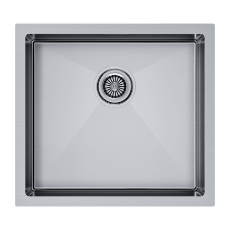 Мойка Paulmark GERBERG 48 UNI PM254844-BS 440х480х200 мм, нержавеющая сталь, брашированная нержавеющая сталь