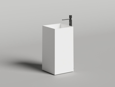 Раковина напольная Salini ARMONIA SQUARE 01 покраска по RAL полностью, 130511GF