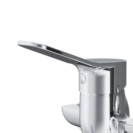 F85A90100 X-Joy, Смеситель для ванны и душа AM.PM, излив 325 мм, душевой набор, хром