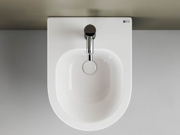 Подвесное биде Ceramicanova Play, белый, CN3002