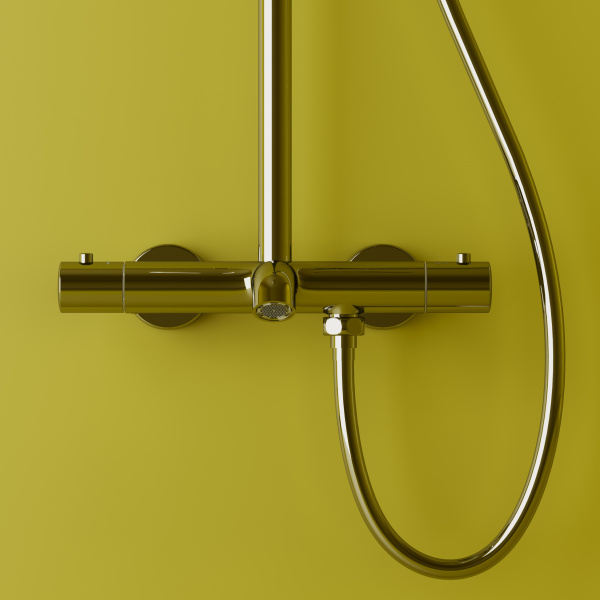 Душевая стойка SANCOS Game для душа/ванны с термостатическим смесителем, цвет хром, арт. SC3001CH