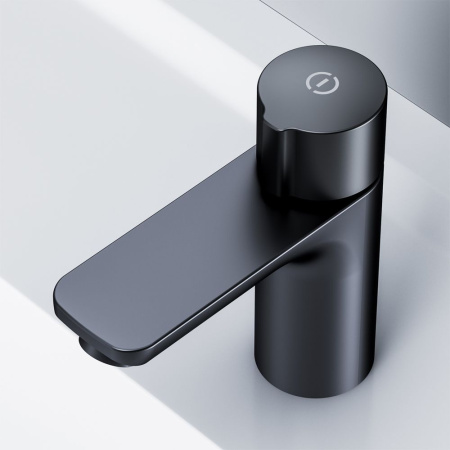 F85A02522_xxx X-Joy TouchReel Смеситель для умывальника AM.PM, чёрный.