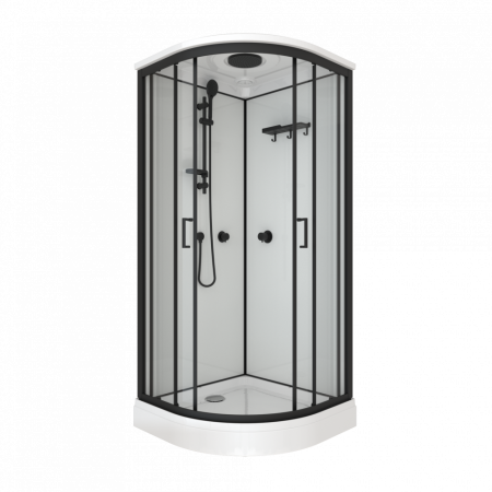 Душевая кабина Тритон Щ0000071582  Прайм-Блэк 90*90 А