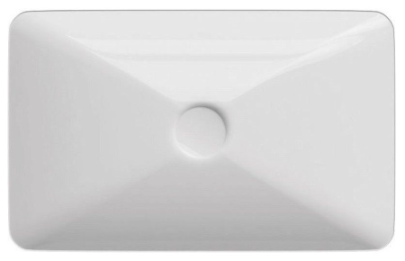 Раковина ISVEA SistemaY Clear накладная 600*377*127 цвет белый 10SY50060SV