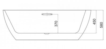 Акриловая ванна Rea PORTO WHITE REA-W0650 с сифоном