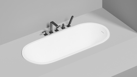 Ванна встраиваемая Salini ORNELLA 160x70 KIT покраска по RAL полностью, S-Stone, матовый 102426MF