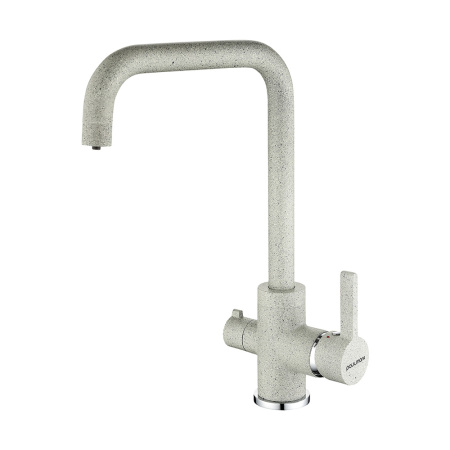 Смеситель для кухни Paulmark LOGAS Lo213021-310, серый