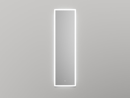 Зеркало для ванной Salini ARMONIA прямоугольное с двойной LED подсветкой 450*900*25 мм 27MA.01.450.900