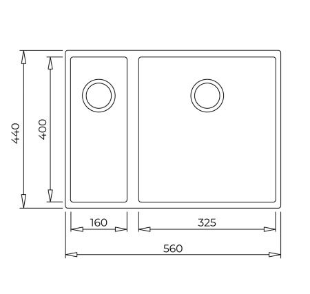 Кухонная мойка TEKA SQUARE 2B 560 ARTIC WHITE 115260033