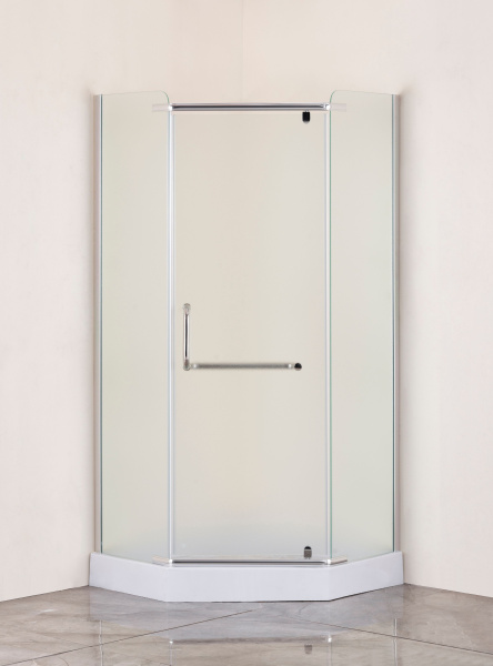 Душевой уголок Taliente TA-09093-1MP 90х90 стекло рифленое 6 мм